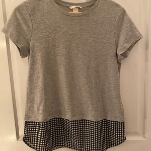 3/$15 Checkered T-shirt